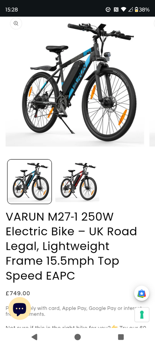 Varun M27-1 M27-1 2024