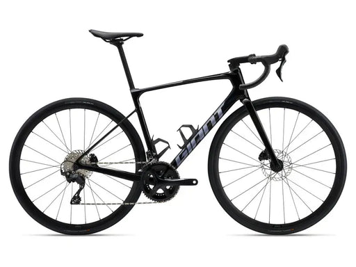 Giant Defy Advanced 2 Road Bike In Gloss Carbon Smoke/Mercury 2025